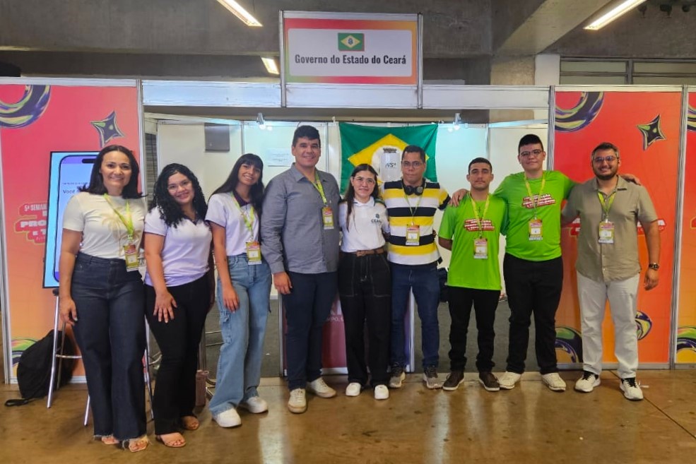 Estudantes cearenses participam da 5ª Semana da Educação Profissional, em Brasília